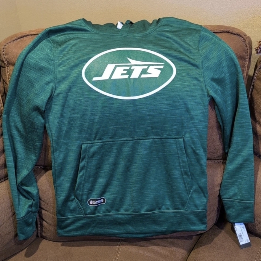 NFL Officialy Licensed Jets Hoodie, Mens Size Small